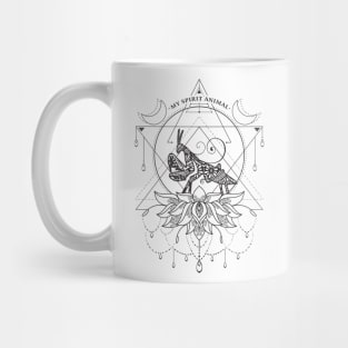 Praying Mantis Is My Spirit Animal Funny Insect Mug